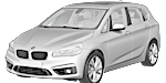 BMW F45 U1837 Fault Code